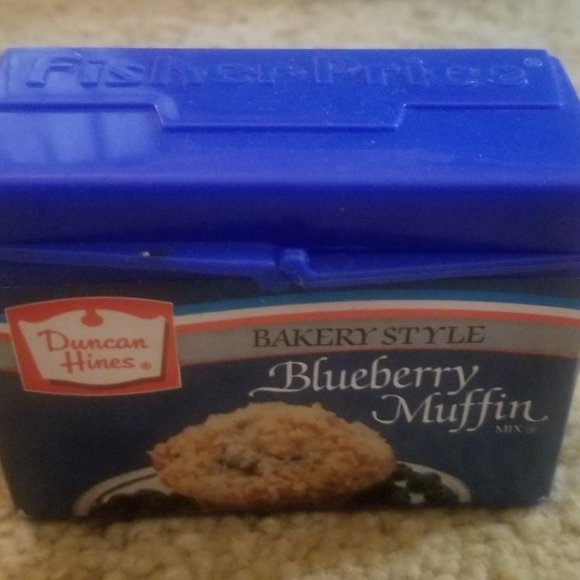 Vintage Fisher Price Duncan Hines Blueberry Muffin - Picture 1 of 4